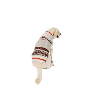 NEW CHILLY DOGS bunny patrol dog sweater in cream/beige